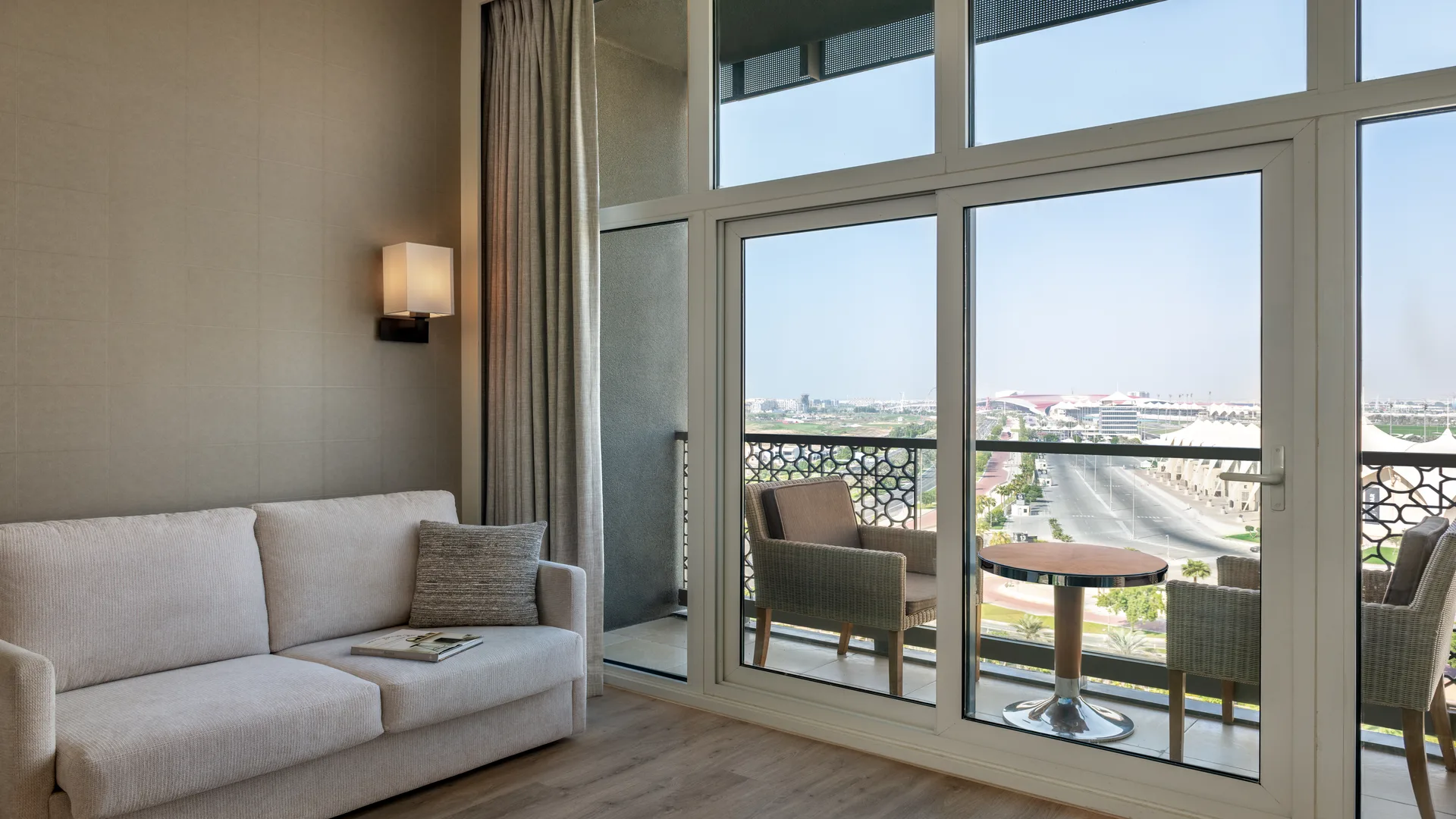 2 bedroom suite pool view with balcony