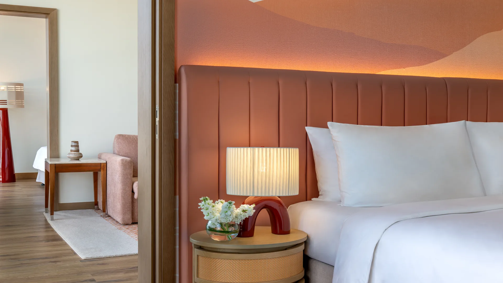 2 bedroom suite with pool view